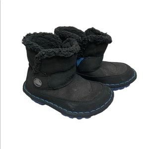 Crocs Winter Snow Boots Fur Lined Infant Toddler Boys - Size 7